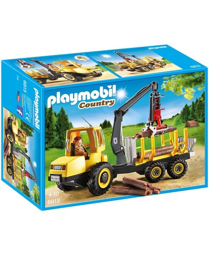 Playmobil Houttransport met kraan - 6813