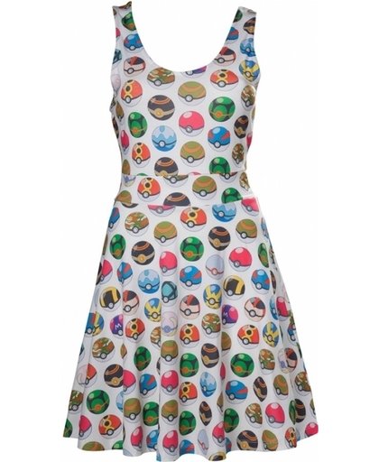 Pokémon - Allover Printed Poké Ball Dress