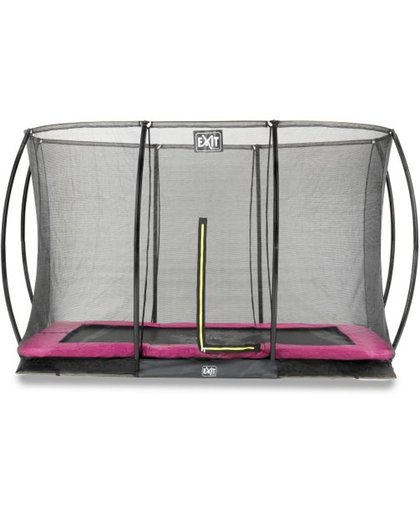 EXIT Silhouette Ground + Safetynet Rect. 244x366 (8x12ft) Pink