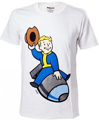 Fallout 4 Vault Boy Bomber T-Shirt