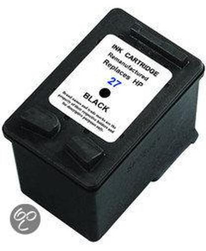Merkloos – Inktcartridge / Alternatief voor de HP 27 XL inktcartridge C8727AE zwart 20 ml Cartridge