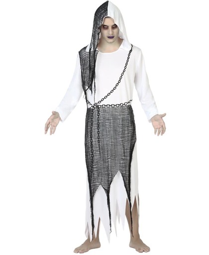 Duister spook kostuum voor mannen - Verkleedkleding - M/L