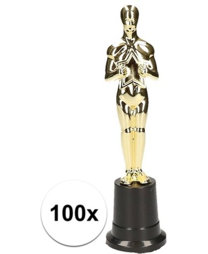 100x Gouden Award beeldje 22cm