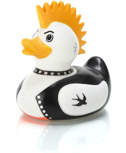 Deluxe Rock Idol Duck van Bud Duck: Mooiste Design badeend ter Wereld