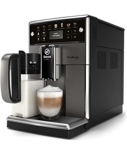 Philips Saeco SM5572/10 Vrijstaand Volledig automatisch Espressomachine 1.7l Antraciet, Zwart koffiezetapparaat