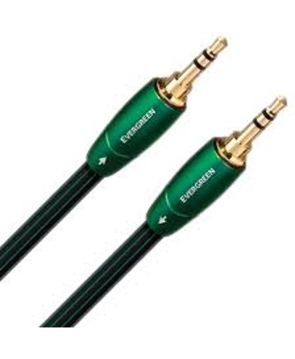 AudioQuest 1.5m Evergreen 3.5mm 1.5m 3.5mm 3.5mm Zwart audio kabel