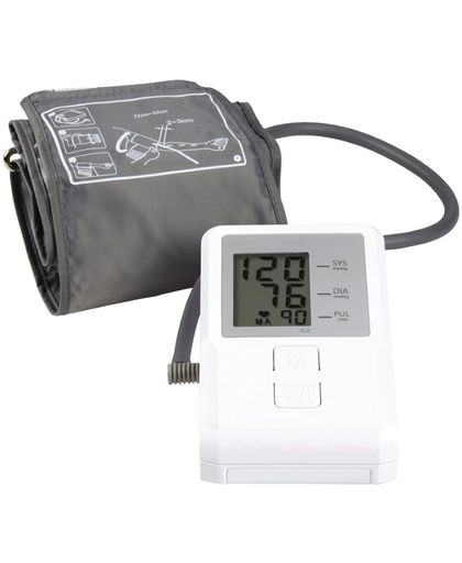 Alecto Bovenarm bloeddruk monitor ACB-100 wit en grijs
