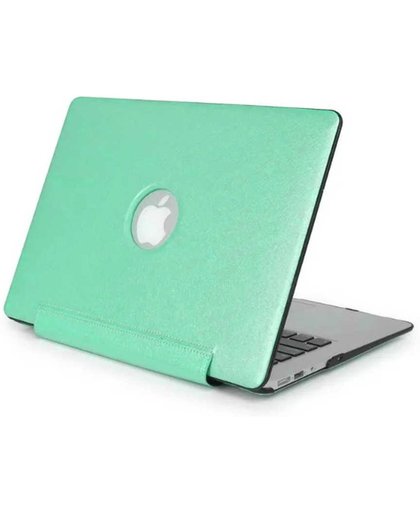 Tuff-Luv Slim Skin Shell Case - Voor de Apple Macbook Pro Retina 15.4 Inch - Glacier Aqua