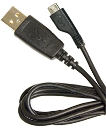 Samsung APCBU10BBEC 0.8m Micro-USB USB Zwart mobiele telefoonkabel