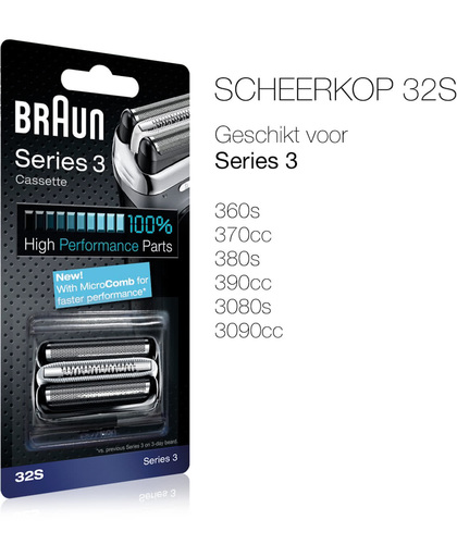 Braun 32S voor Series 3 - Scheerkop