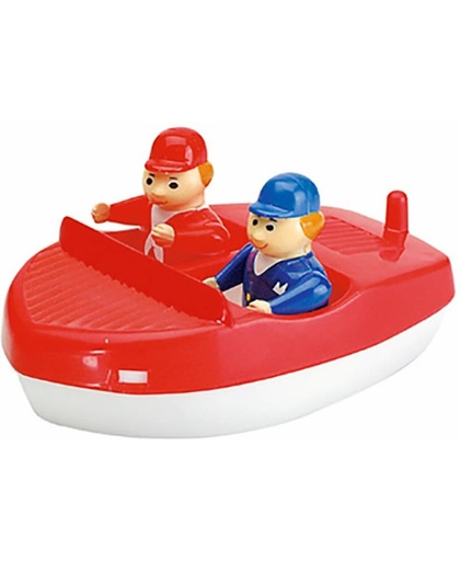 Aquaplay Motorboot + 2 Minifiguren