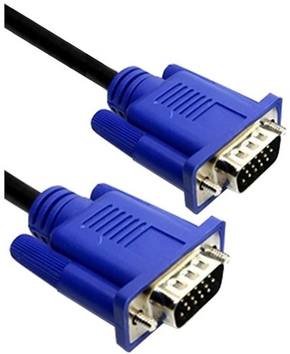 Dolphix VGA monitor kabel - zwart - 1,5 meter