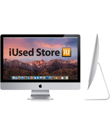 iUsed Refurbished (ME088) iMac Alu Slim - 27 inch - Intel QuadCore i5 3,2 GHz - 1 TB - Late 2013