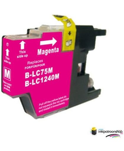 Inktcartridge Brother LC-1220 / LC-1240m magenta (huismerk)