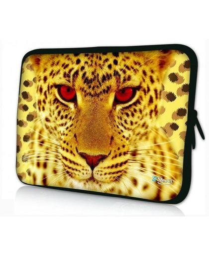 Sleevy 15.6 inch laptophoes cheeta
