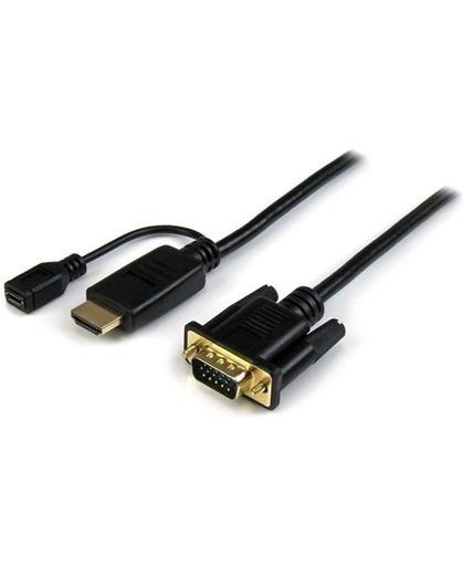 StarTech.com 91 cm HDMI-naar-VGA actieve converterkabel HDMI-naar-VGA-adapter 1920x1200 of 1080p