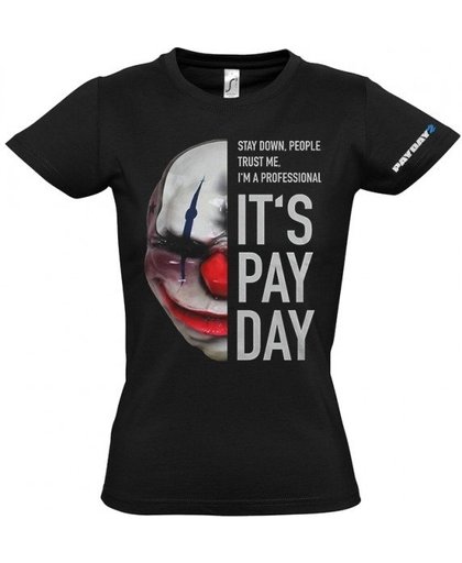 Payday 2 Girl-Shirt Chains Mask