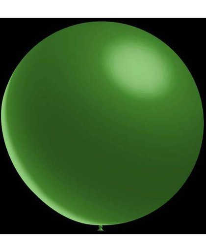 Metallic decoratieballonnen donker groen 26 cm professionele kwaliteit 25 stuks voordeelpak