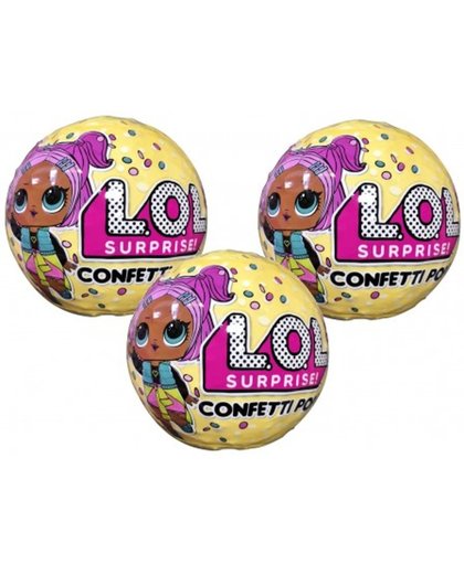 L.O.L. Surprise Ball Confetti Pop - Serie 3.1 (3-pack)