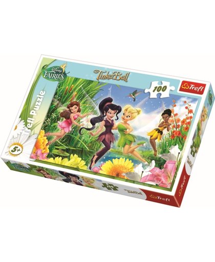 Vrolijke feeën / Disney Fairies, 100 stukjes Legpuzzel