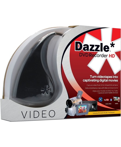 Corel Dazzle DVD Recorder HD video capture board Intern USB 2.0