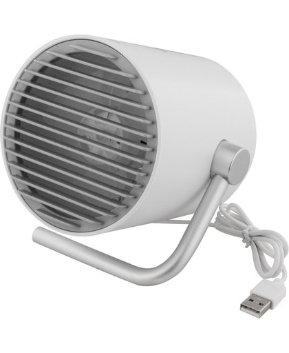 Nordic Home Culture FT-743 - USB Tafelventilator - Wit