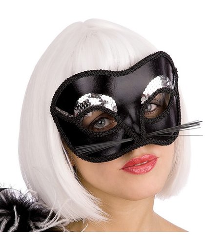 Katten masker voor volwassen - Verkleedmasker - One size