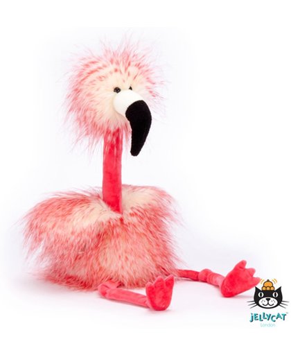 Jellycat - Flamingo - 49 cm - Flora Flamingo - Luxe knuffel - Kraamcadeau - Roze