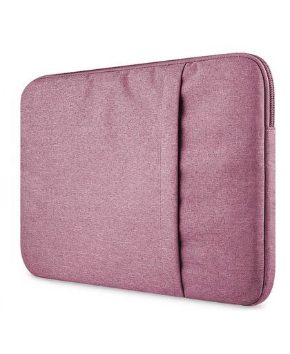 Tuff-luv - Nylon beschermhoes voor een 13 inch laptop/notebook - roze