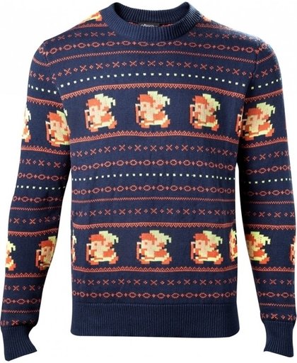 Zelda - Link Christmas Sweater Blue