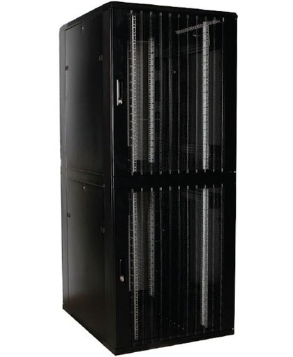 42U, 19" Serverkast met geperforeerde voordeur, met 2 compartimenten, (BxDxH) 800x1000x2000mm