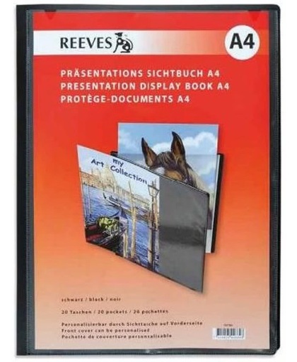 Reeves displaybook 20 hoezen maat A3
