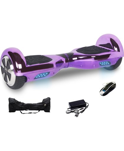 Hoverboard 6.5 inch paars chroom