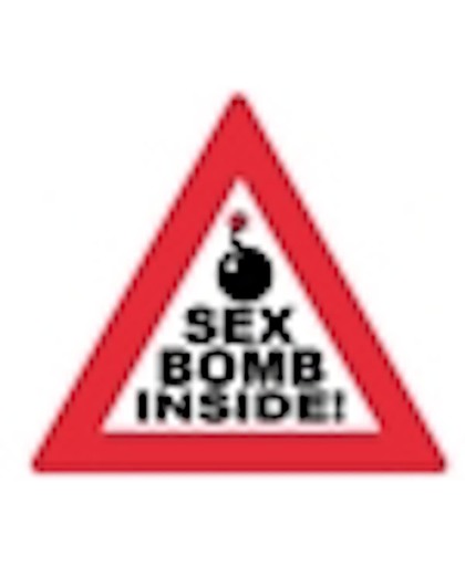 verkeersbord - Sex bomb inside