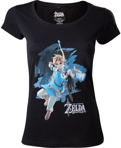Zelda Breath of the Wild - Link with Bow Women's T-shirt