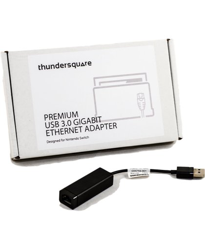 thundersquare Gigabit Ethernet Adapter voor Nintendo Switch | LAN Netwerk RJ45