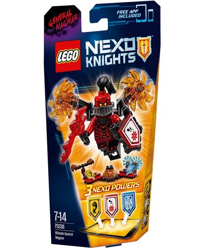 LEGO NEXO KNIGHTS Ultimate Generaal Magmar - 70338