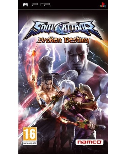 Ubisoft Soul Calibur: Broken Destiny (PSP) PlayStation Portable (PSP) video-game