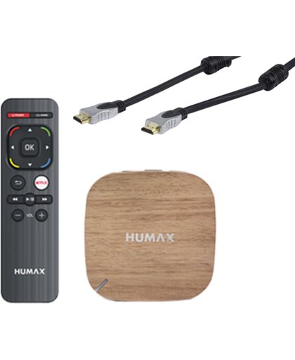 HUMAX TV+ H3 Smart TV Combo Set- High Speed HDMI Kabel