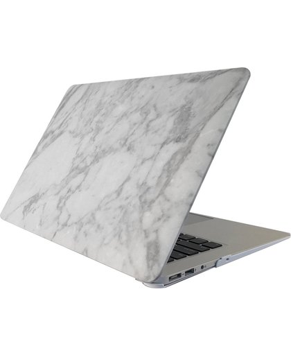 Hard Case Marble White / Grey voor Apple MacBook Air 11 inch