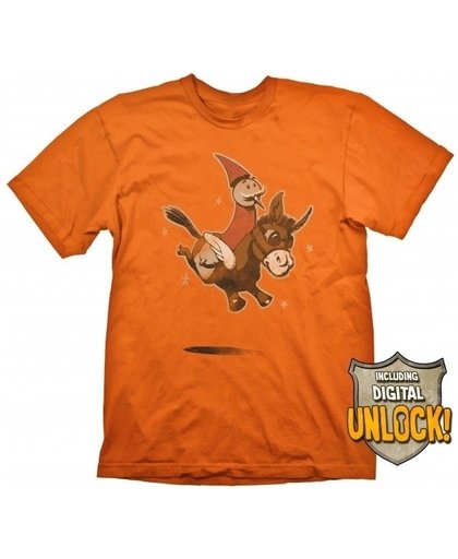 DOTA 2 T-Shirt Wizard & Donkey + Ingame Code