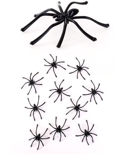 spinnen   10 stuks  5 cm groot