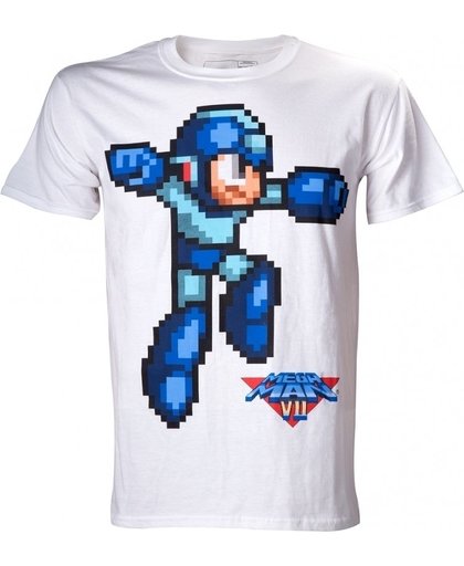 Megaman White Character T-Shirt