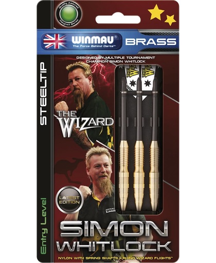 Winmau Simon Whitlock brass steeltip darts 22gr