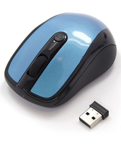 Wireless Optical Mouse - 5GHz - Blauw