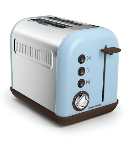 Morphy Richards Broodrooster Accents Azur Blauw - 2