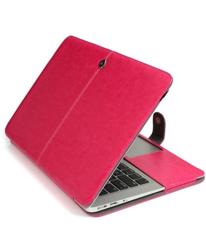 Laptophoes Voor MacBook Air 13 inch - Laptoptas - met sluiting - Roze