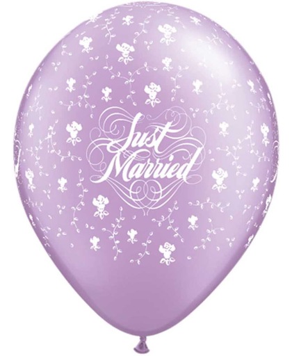 Huwelijksballonnen Lavendel Paars - 13 cm - 100 stuks
