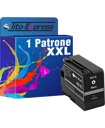 Tito-Express PlatinumSerie PlatinumSerie® 1 Cartridge XXL (Black) Compatible voor HP 932 XL HP Officejet 6100 E-printer HP Officejet 6600 E-ALL-IN-ONE HP Officejet 6700 Premium/ 6600 / 6600 E / 6600 Premium E / 6600 E-ALL-IN-ONE / 6700 Premium / 71
