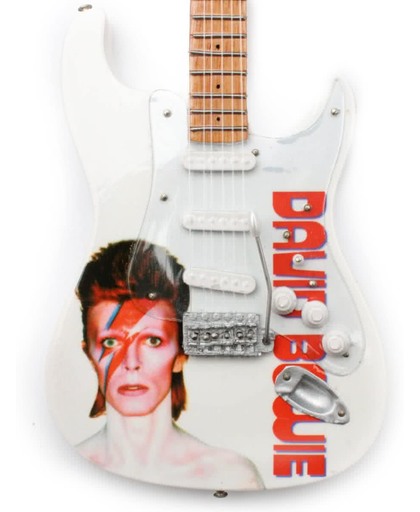 Mini gitaar David Bowie Tribute